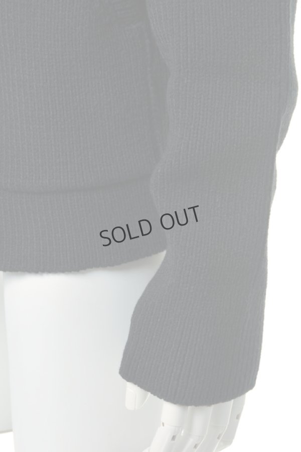 画像5: {SOLD}KRIS VAN ASSCHE クリスヴァンアッシュ ZIPPED KNITTED CARDIGAN{112KN0146-0133-999-} (5)