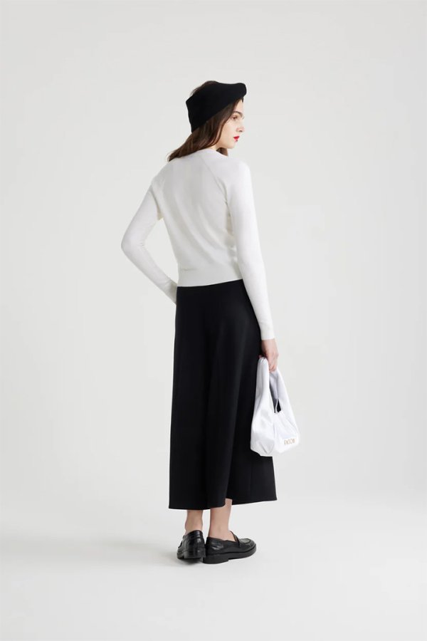 画像4: 【 30%OFF セール107,800円→75,460円】 PATOU パトゥ パトゥ ウールブレンドジャンパ{-BDA} (4)