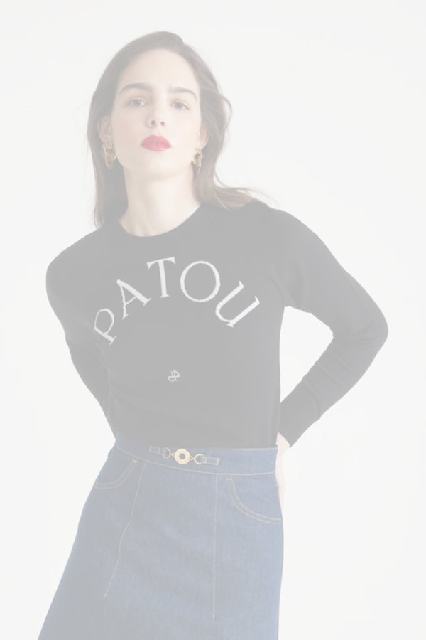 画像1:  {SOLD} PATOU パトゥ パトゥ ウールブレンドジャンパ{-BDA} (1)