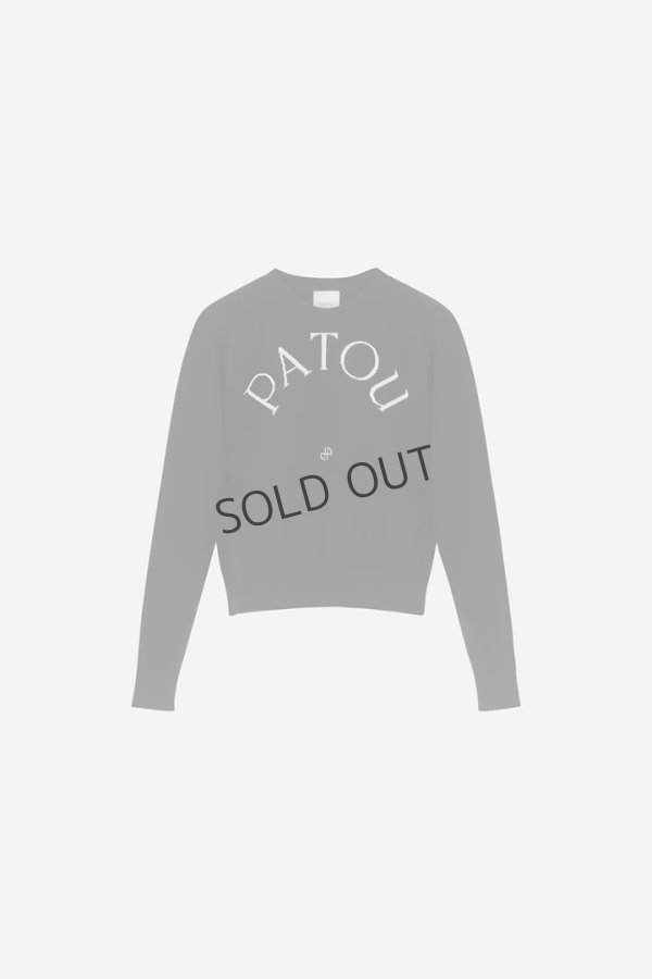 画像2: PATOU パトゥ パトゥ ウールブレンドジャンパ{-BDA} (2)