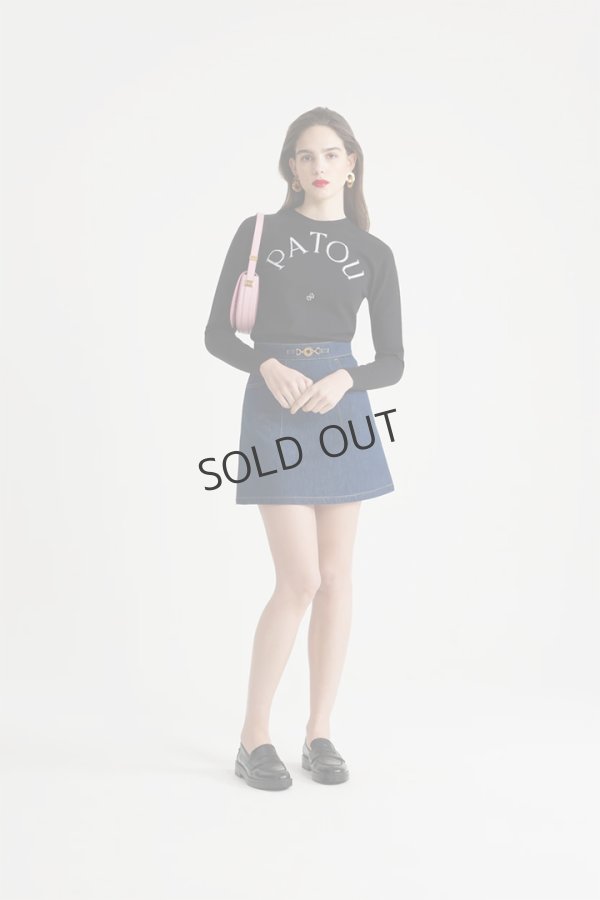 画像3: PATOU パトゥ パトゥ ウールブレンドジャンパ{-BDA} (3)