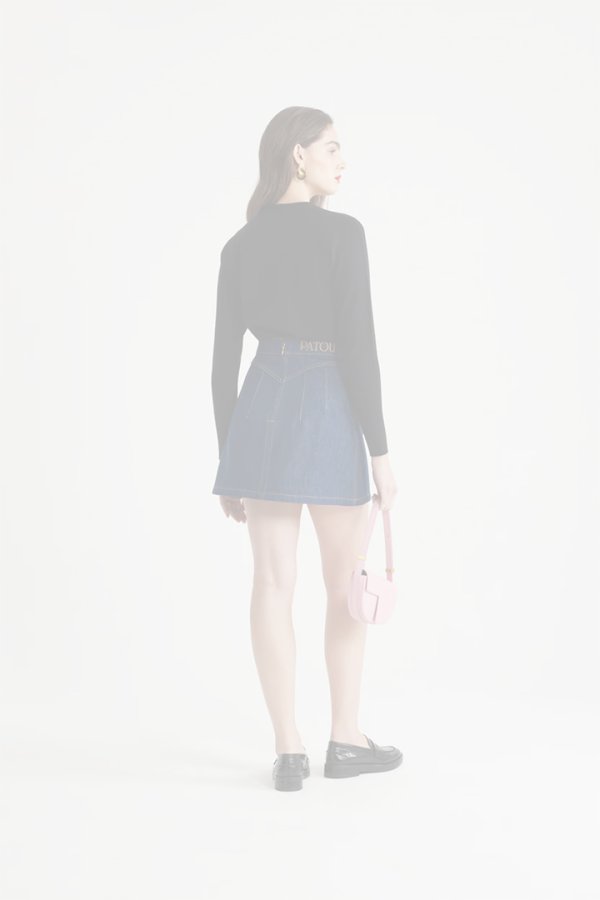 画像4:  {SOLD} PATOU パトゥ パトゥ ウールブレンドジャンパ{-BDA} (4)