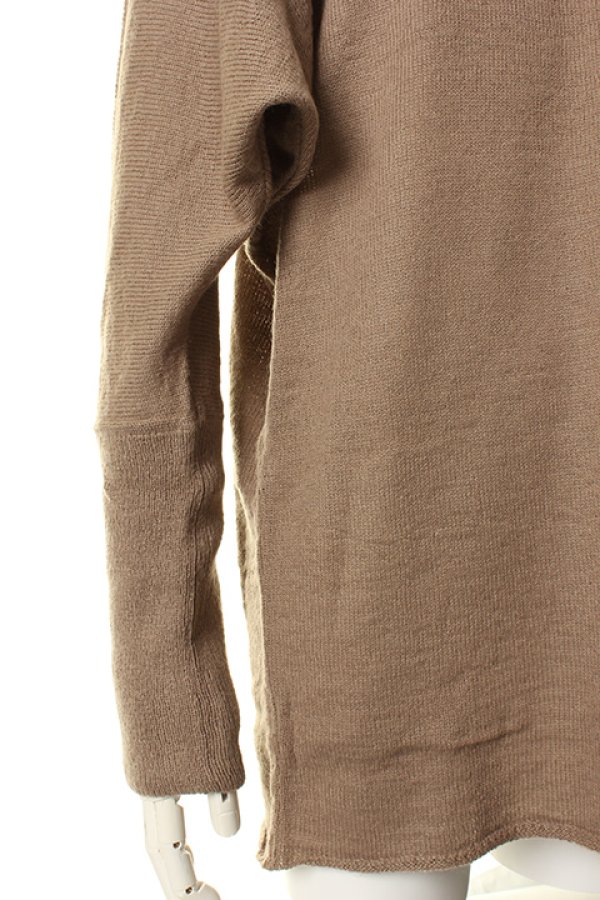 画像5: 【 50%OFF セール37,400円→18,700円】 kiryuyrik キリュウキリュウ Dolman V Neck Knit{KP-HK07-108-2BRW-ADA} (5)