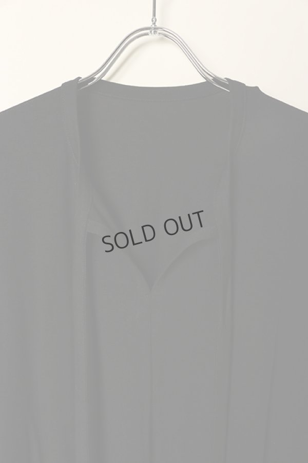 画像2: {SOLD}kiryuyrik キリュウキリュウ サイドシャーリングリブT{-BCA} (2)