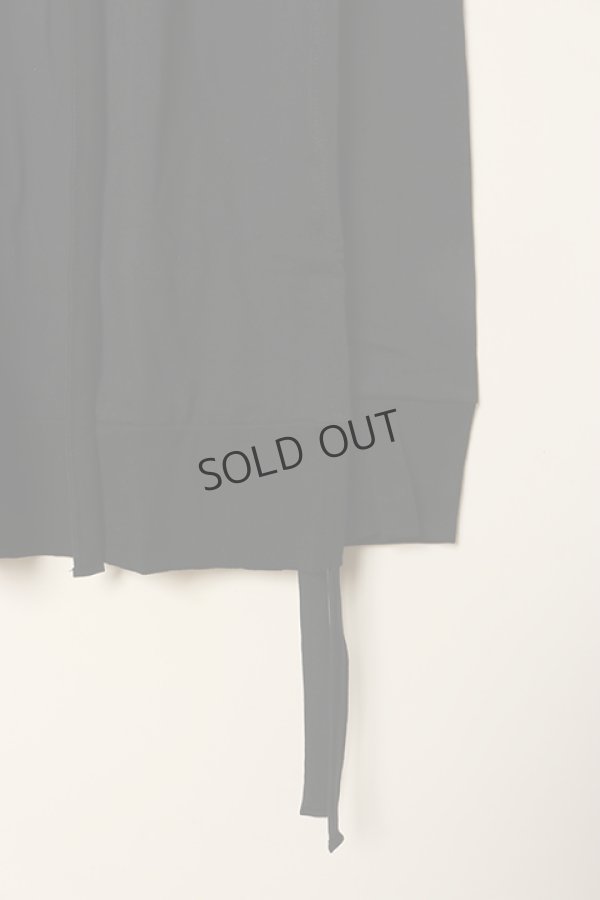 画像3: {SOLD}kiryuyrik キリュウキリュウ サイドシャーリングリブT{-BCA} (3)