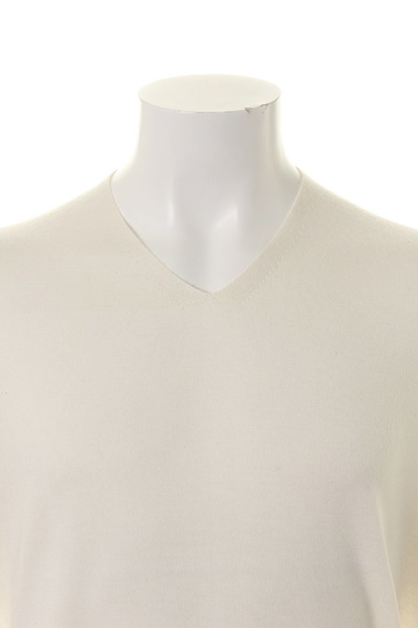 画像4: 【 40%OFF セール90,200円→54,120円】 T' ティー Vee Neck Long Sleeve BASIC(K621){-AHS} (4)