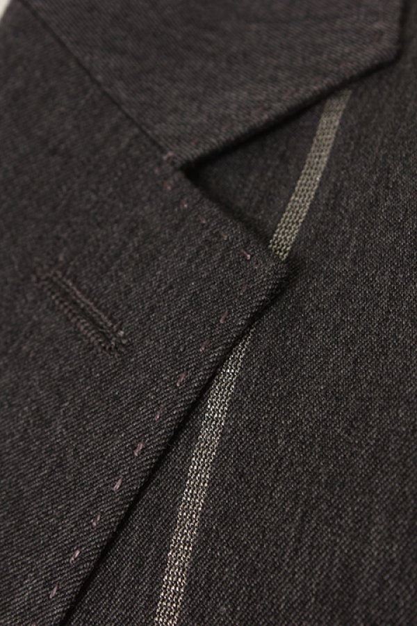 画像5: 【 50%OFF セール77,000円→38,500円】 kiryuyrik キリュウキリュウ Silver925 Wooly Wool Gaba Jacket{KZ-HJ10-102-1GRY-AGS} (5)