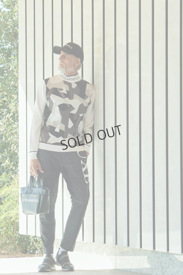 画像2: {SOLD}LUXEAKMPLUS リュクスエイケイエムプラス ゴルフ 軽量ナイロンロングパンツ{-BDA} (2)