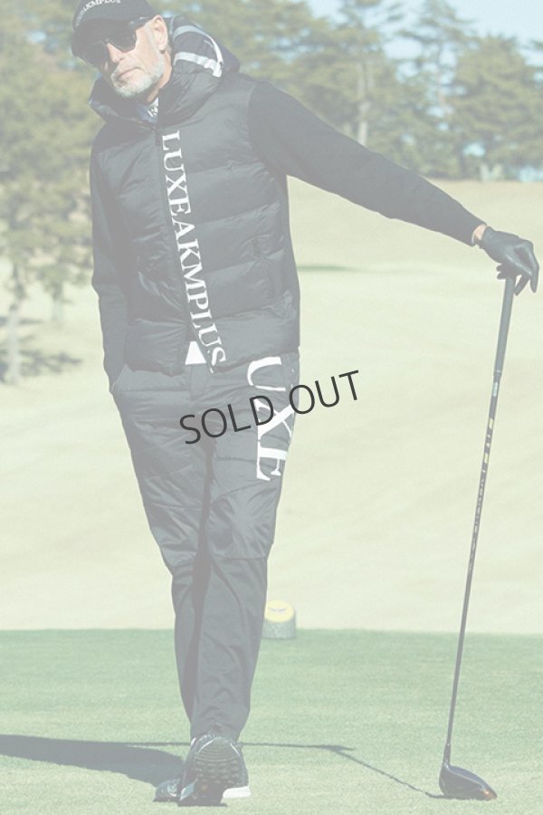 画像3: {SOLD}LUXEAKMPLUS リュクスエイケイエムプラス ゴルフ 軽量ナイロンロングパンツ{-BDA} (3)