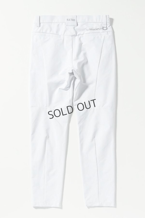 画像6: {SOLD}LUXEAKMPLUS リュクスエイケイエムプラス ゴルフ サイドロゴグラフェンストレッチロングパンツ{-BDA} (6)