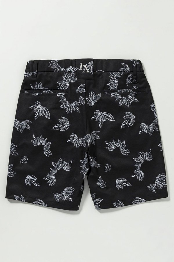 画像10: LUXEAKMPLUS リュクスエイケイエムプラス ゴルフ ローレルパターンショーツ(撥水 / UVカット){-BES} (10)