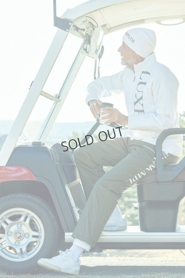 画像5: {SOLD}LUXEAKMPLUS リュクスエイケイエムプラス ゴルフ フロントロゴ軽量ナイロンジャケット{-BDA} (5)