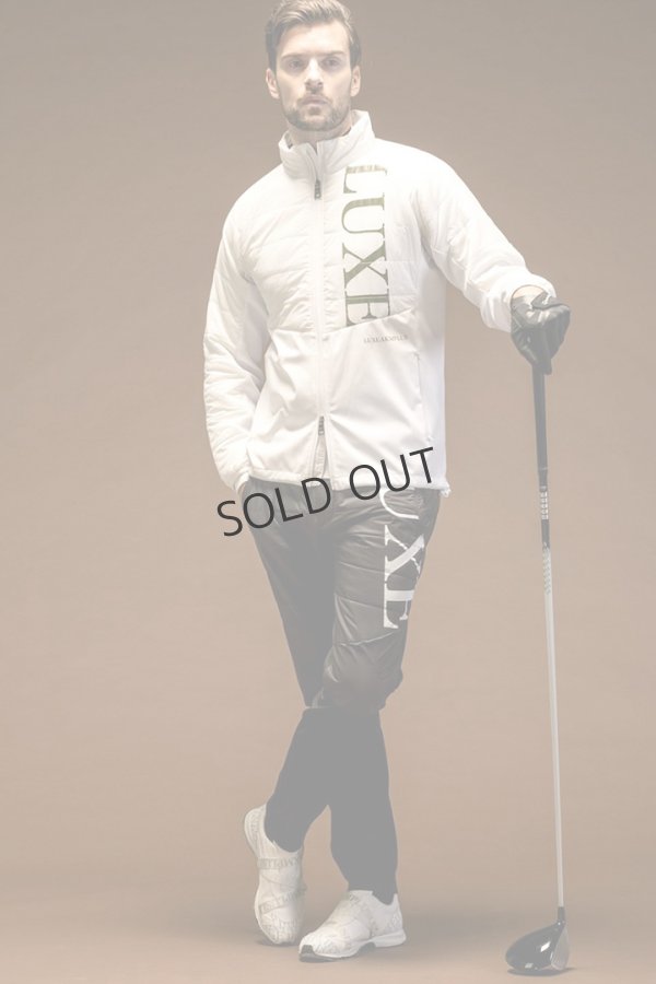 画像8: {SOLD}LUXEAKMPLUS リュクスエイケイエムプラス ゴルフ フロントロゴ軽量ナイロンジャケット{-BDA} (8)
