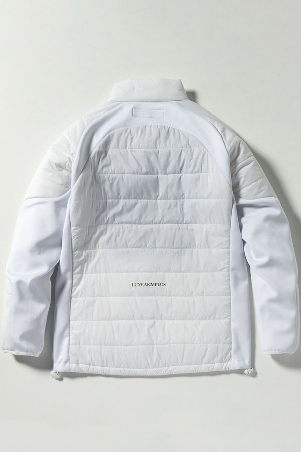 画像10: LUXEAKMPLUS リュクスエイケイエムプラス ゴルフ フロントロゴ軽量ナイロンジャケット{-BDA} (10)