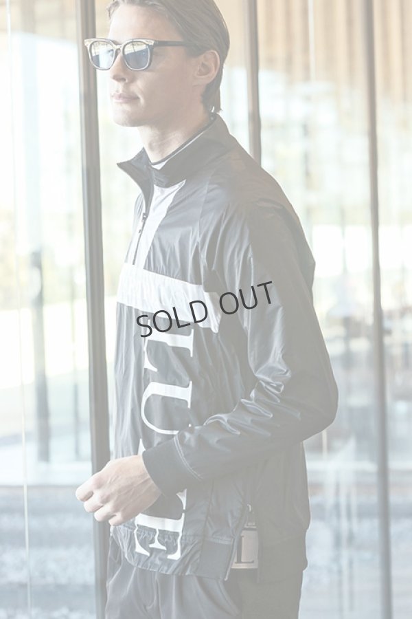 画像2: {SOLD}LUXEAKMPLUS リュクスエイケイエムプラス ゴルフ 軽量ハーフジップトラックジャケット{-BDA} (2)