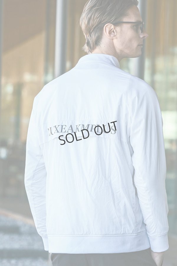 画像3: {SOLD}LUXEAKMPLUS リュクスエイケイエムプラス ゴルフ 軽量ハーフジップトラックジャケット{-BDA} (3)