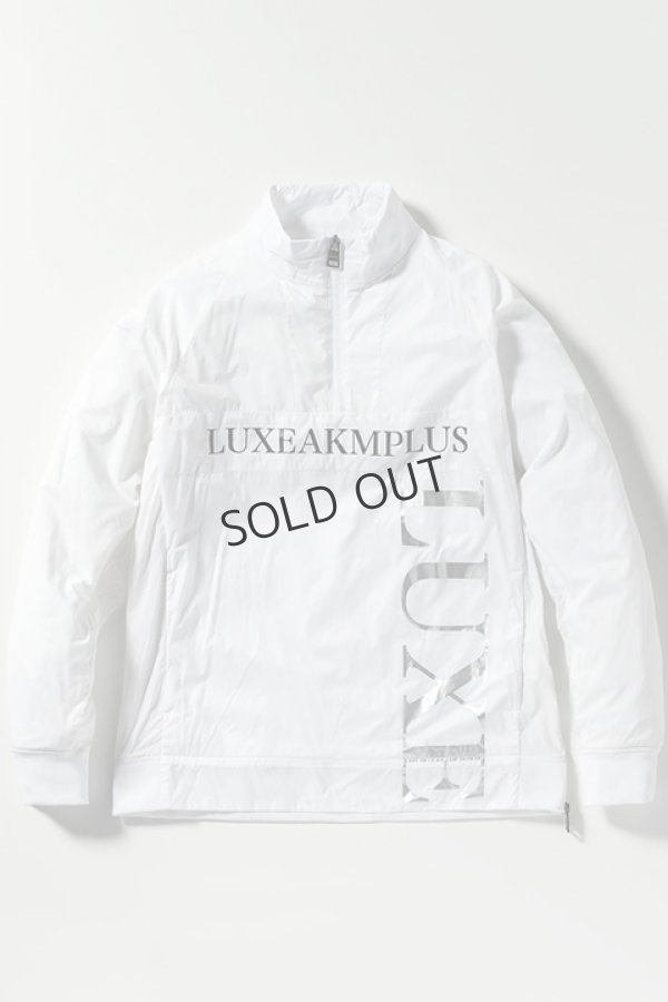 画像5: {SOLD}LUXEAKMPLUS リュクスエイケイエムプラス ゴルフ 軽量ハーフジップトラックジャケット{-BDA} (5)