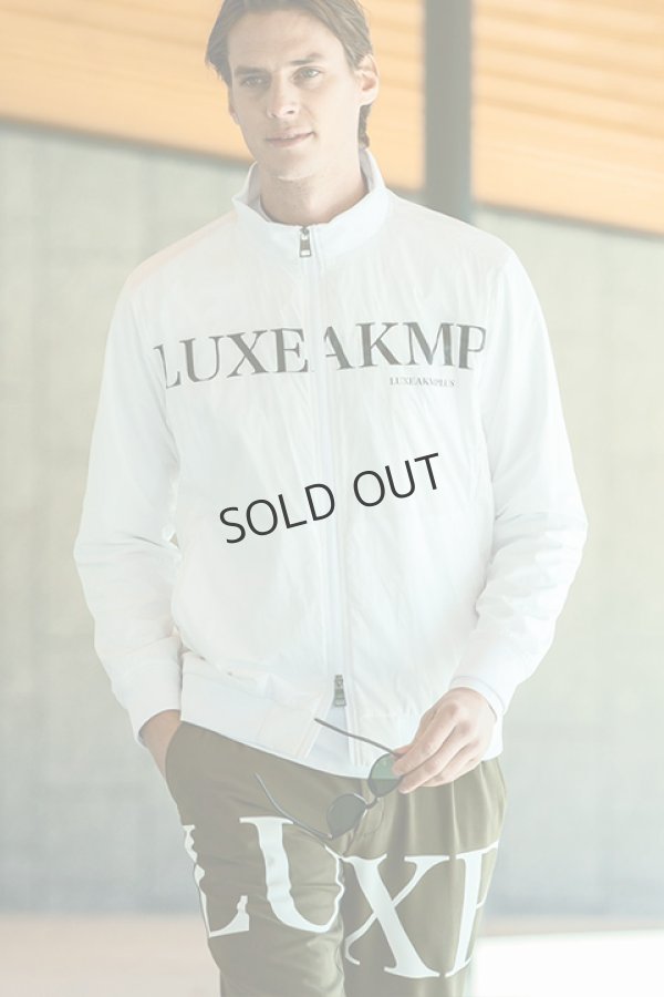 画像1: LUXEAKMPLUS リュクスエイケイエムプラス ゴルフ 軽量フルジップブルゾン{-BDA} (1)