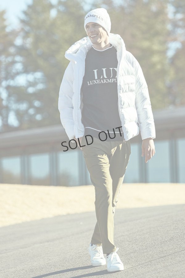 画像4: {SOLD}LUXEAKMPLUS リュクスエイケイエムプラス ゴルフ フロントロゴモックネックロングTシャツ{-BDA} (4)