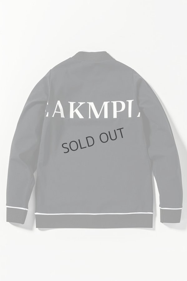 画像6: {SOLD}LUXEAKMPLUS リュクスエイケイエムプラス ゴルフ フロントロゴモックネックロングTシャツ{-BDA} (6)