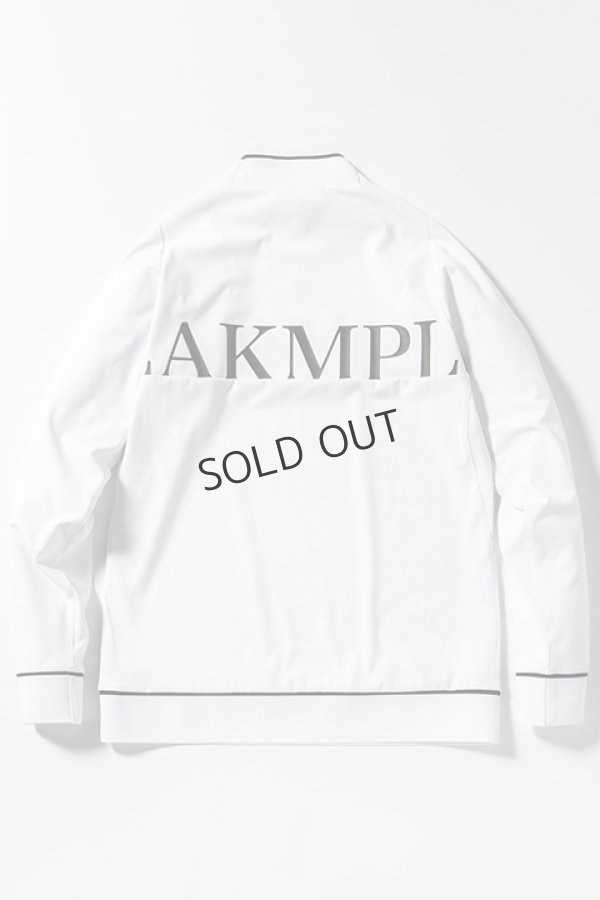 画像6: {SOLD}LUXEAKMPLUS リュクスエイケイエムプラス ゴルフ フロントロゴモックネックロングTシャツ{-BDA} (6)