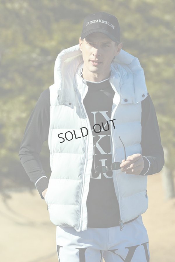 画像6: {SOLD}LUXEAKMPLUS リュクスエイケイエムプラス ゴルフ ビックロゴモックネックロングTシャツ{-BDA} (6)