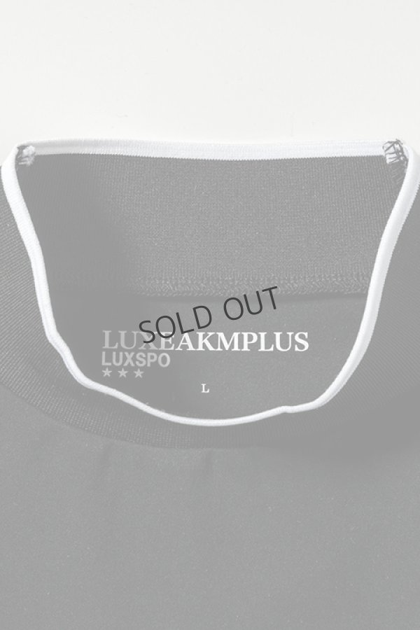 画像9: {SOLD}LUXEAKMPLUS リュクスエイケイエムプラス ゴルフ ビックロゴモックネックロングTシャツ{-BDA} (9)