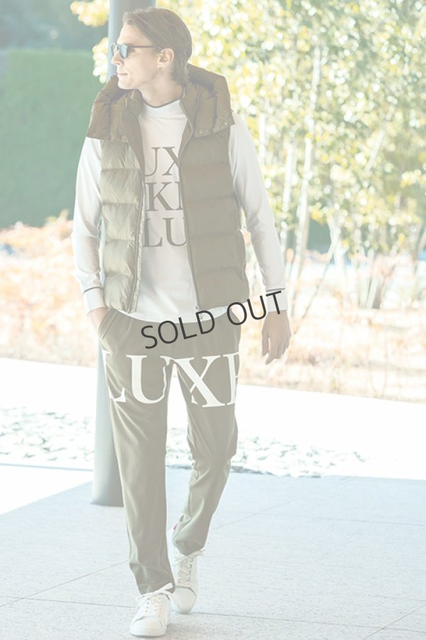 画像4: {SOLD}LUXEAKMPLUS リュクスエイケイエムプラス ゴルフ ビックロゴモックネックロングTシャツ{-BDA} (4)