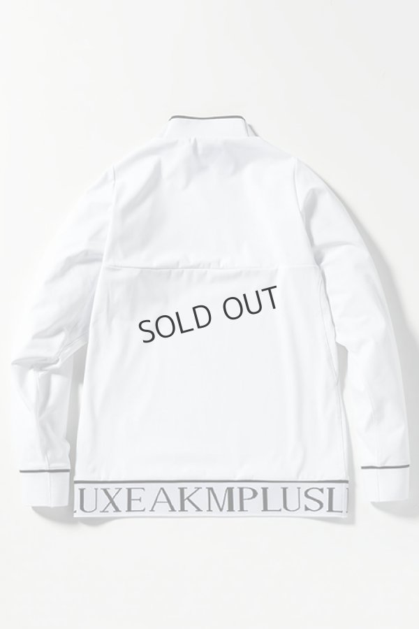 画像6: {SOLD}LUXEAKMPLUS リュクスエイケイエムプラス ゴルフ 軽量ヘムロゴモックネックロングTシャツ{-BDA} (6)