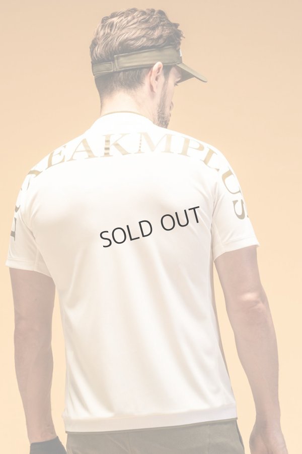 画像5: {SOLD}LUXEAKMPLUS リュクスエイケイエムプラス ゴルフ バックロゴ半袖モックネックTシャツ(吸水 / UVカット / 冷感){-BES} (5)