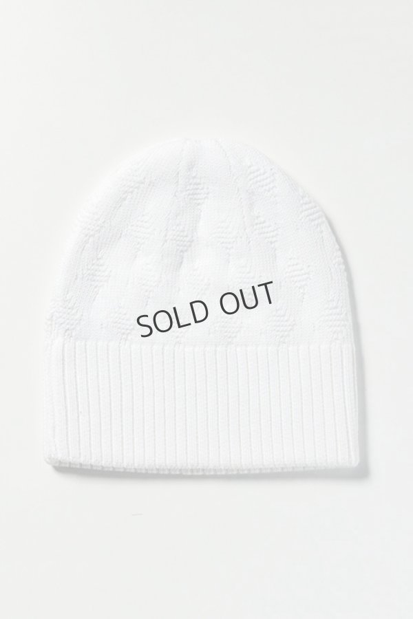 画像5: LUXEAKMPLUS リュクスエイケイエムプラス ゴルフ ベーシックロゴニット帽{-BDA} (5)