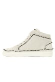 画像1: LOUIS LEEMAN ルイリーマン HIGH TOP SNEAKER WITH STUDS{LL0291-SIM-VLR-BIANA-AGS} (1)