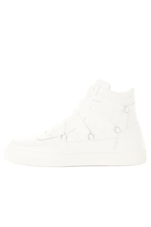 画像1:   LOUIS LEEMAN ルイリーマン HIGH TOP QUILTED SNEAKER WITH MULTI{LL258T-SIM-VIT-BIAAR-BNC-AGA} (1)