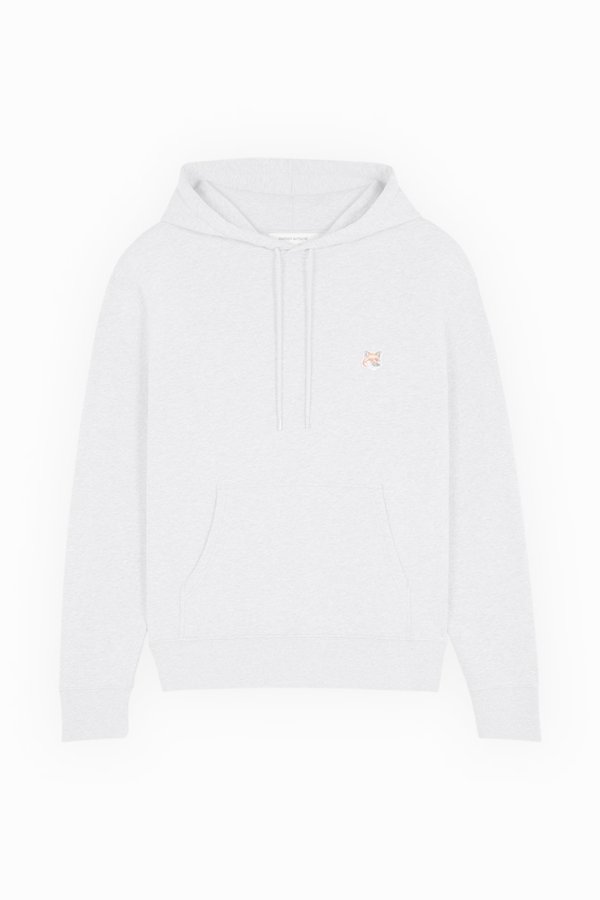 画像1:   MAISON KITSUNE メゾンキツネ フォックスヘッド パッチ レギュラー フーディ {-BES}  :LM00702KM0001H120  (1)