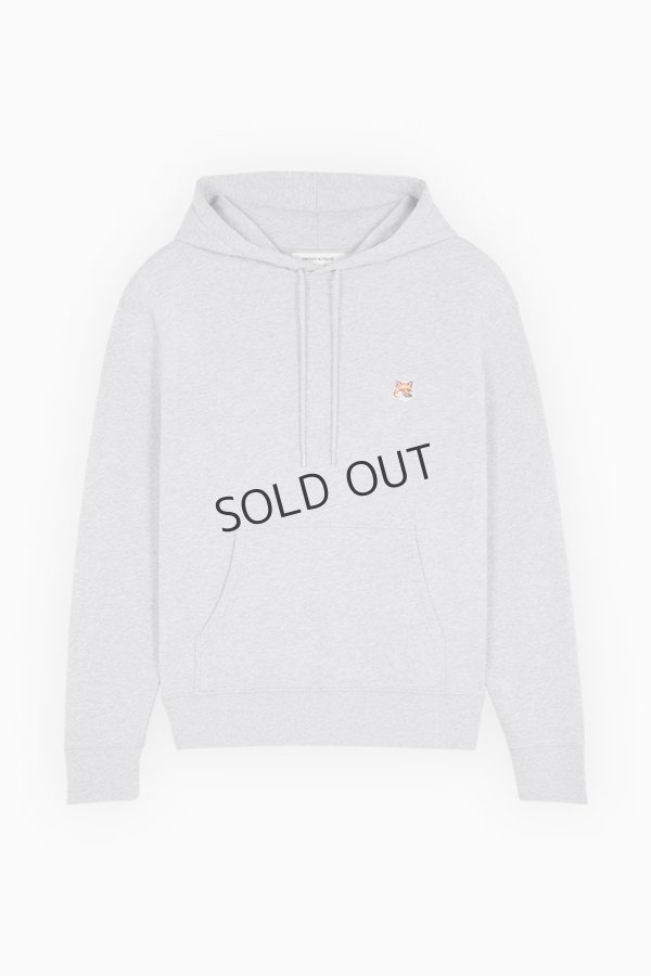 画像1: {SOLD}MAISON KITSUNE メゾンキツネ フォックスヘッド パッチ レギュラー フーディ{-BES} (1)