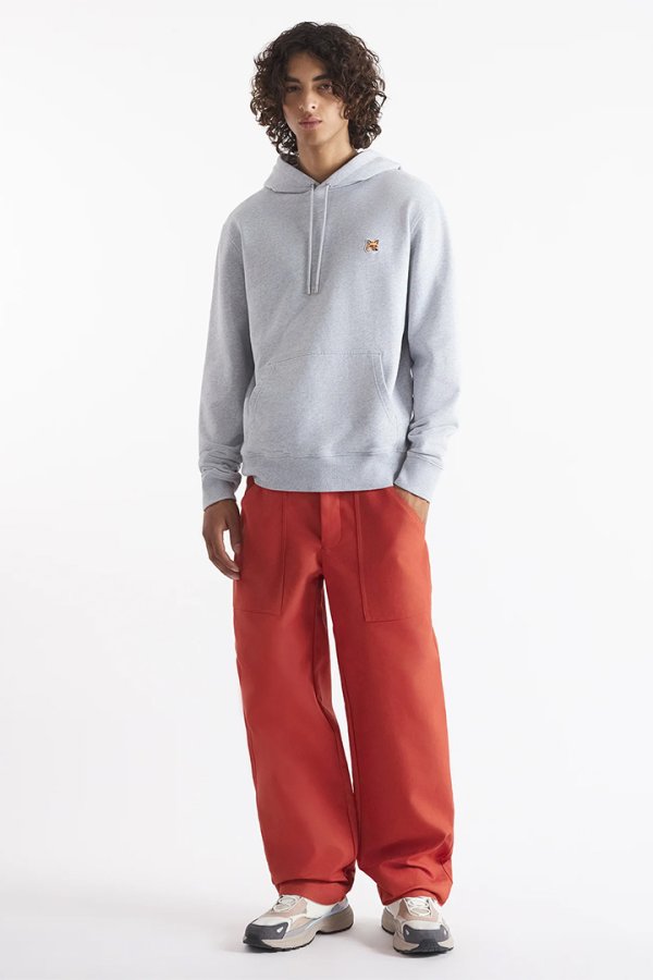 画像3: 【 30%OFF セール35,750円→25,025円】 MAISON KITSUNE メゾンキツネ フォックスヘッド パッチ レギュラー フーディ{-BES} (3)