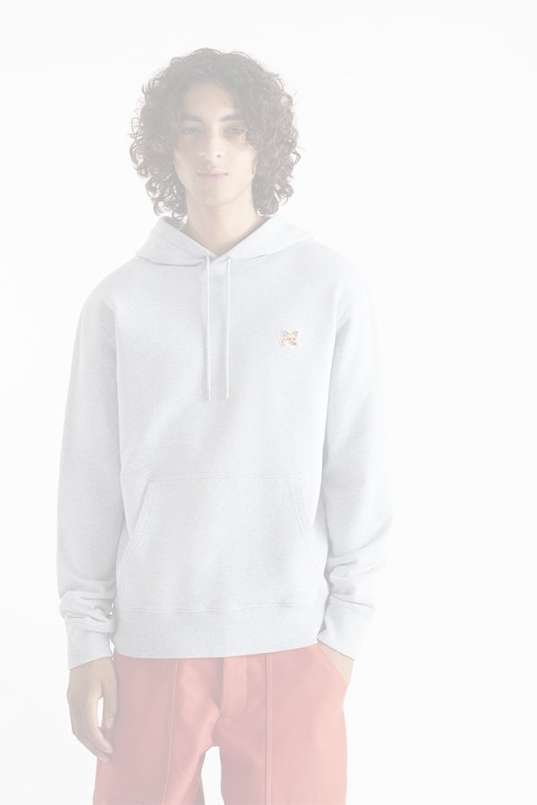 画像4:   MAISON KITSUNE メゾンキツネ フォックスヘッド パッチ レギュラー フーディ {-BES}  :LM00702KM0001H120  (4)