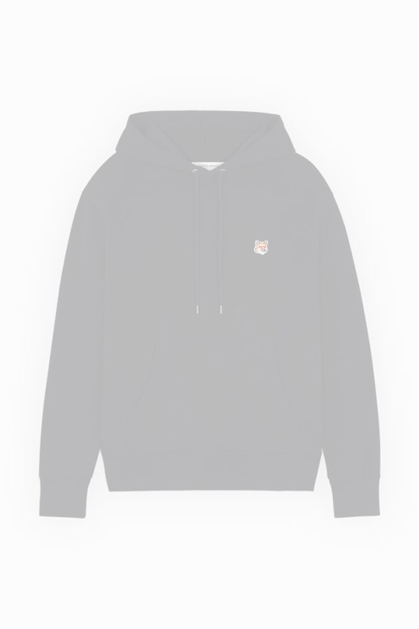 画像1: MAISON KITSUNE メゾンキツネ フォックスヘッド パッチ レギュラー フーディ{-BES} (1)