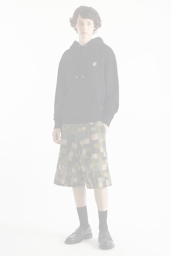 画像3: MAISON KITSUNE メゾンキツネ フォックスヘッド パッチ レギュラー フーディ{-BES} (3)