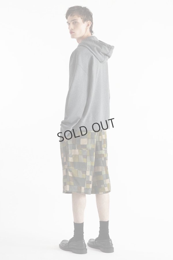 画像6: {SOLD}MAISON KITSUNE メゾンキツネ ボールド フォックスヘッド パッチ オーバーサイズ フーディ{-BDA} (6)