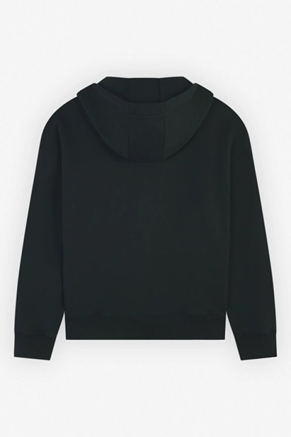 画像2: MAISON KITSUNE メゾンキツネ ボールド フォックスヘッド パッチ オーバーサイズ フーディ{-BDA} (2)