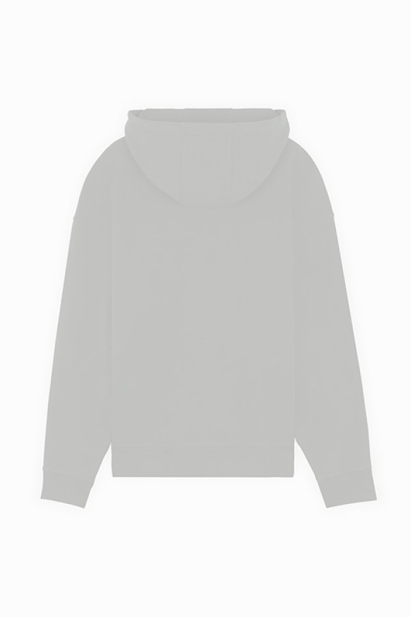 画像2:   MAISON KITSUNE メゾンキツネ ボールド フォックスヘッド パッチ オーバーサイズ フーディ {-BDA}  :LM00705KM0001P391  (2)