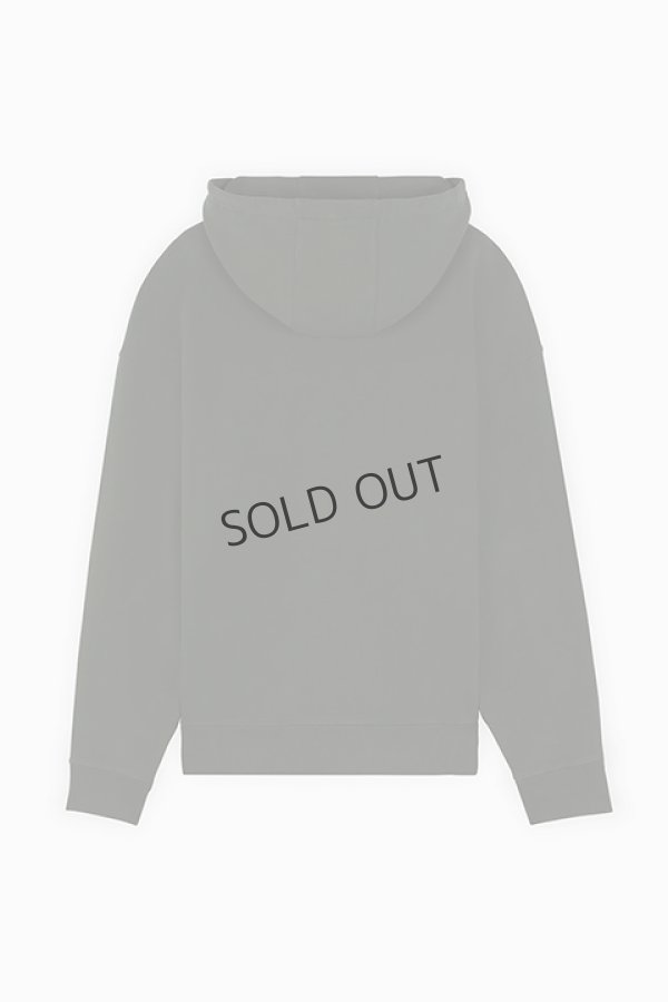 画像2: {SOLD}MAISON KITSUNE メゾンキツネ ボールド フォックスヘッド パッチ オーバーサイズ フーディ{-BDA} (2)