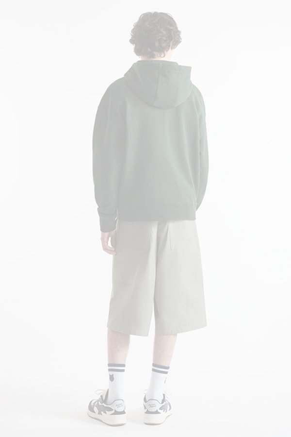 画像6:   MAISON KITSUNE メゾンキツネ ボールド フォックスヘッド パッチ オーバーサイズ フーディ {-BDA}  :LM00705KM0001P391  (6)