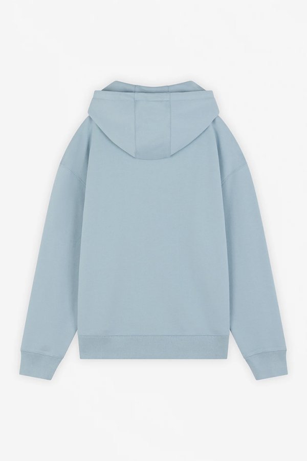 画像2: MAISON KITSUNE メゾンキツネ ボールド フォックスヘッド パッチ オーバーサイズ フーディ{-BDA} (2)