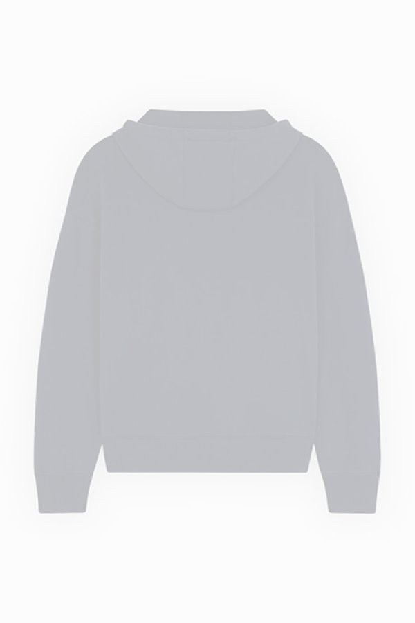 画像2:   MAISON KITSUNE メゾンキツネ ボールド フォックスヘッド パッチ オーバーサイズ フーディ {-BDA}  :LM00705KM0001P492  (2)