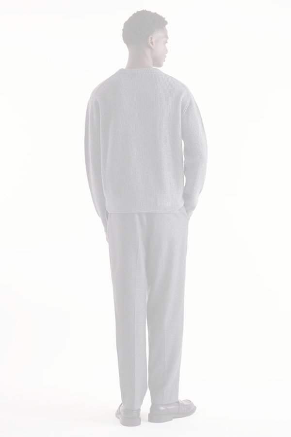 画像6:   MAISON KITSUNE メゾンキツネ ボールド フォックスヘッド パッチ コンフォート リブ ジャンパー {-BDA}  :LM00818KT1093H131  (6)