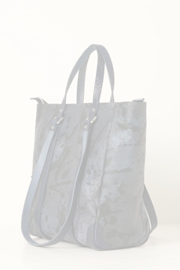 画像6:   LMA（Leave Me Alone） トートバッグ　blue(ノーマルZIP）{-BAA} (6)