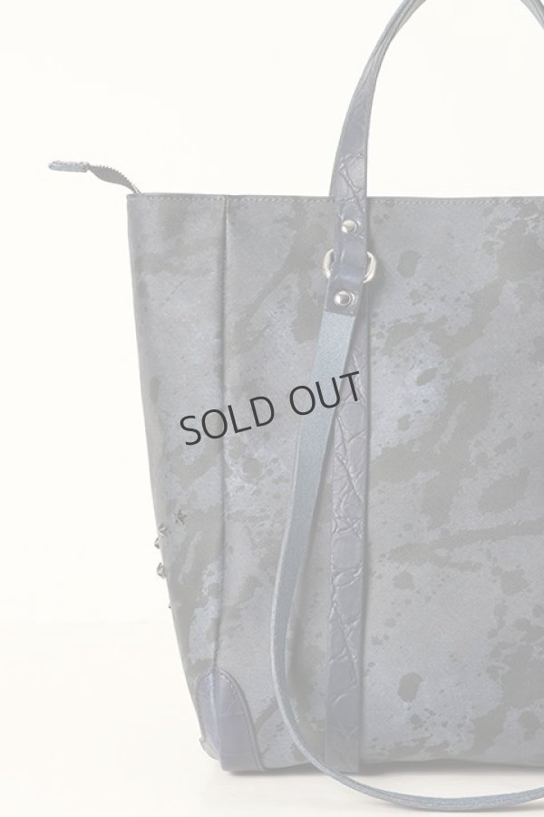 画像7: {SOLD}LMA（Leave Me Alone） トートバッグ　blue(ノーマルZIP）{-BAA} (7)