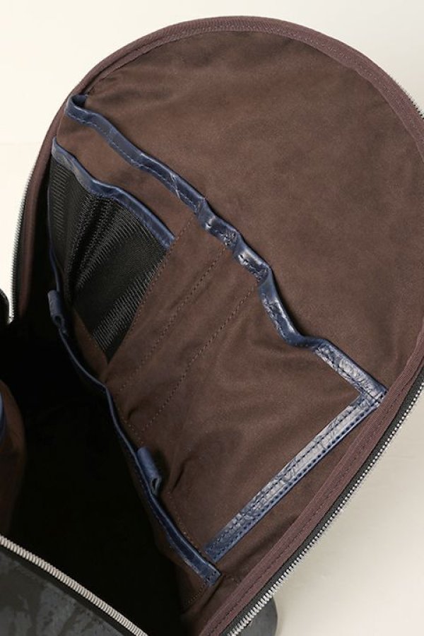 画像6: 【 50%OFF セール49,500円→24,750円】 LMA（Leave Me Alone） リュックサック　blue(ノーマルZIP）{-BAA} (6)